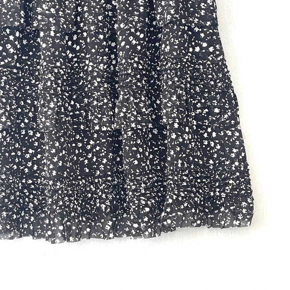 ALL Saints Ilia Pippa Floral Ruffle Tiered Mini Dress - Picture 10 of 12